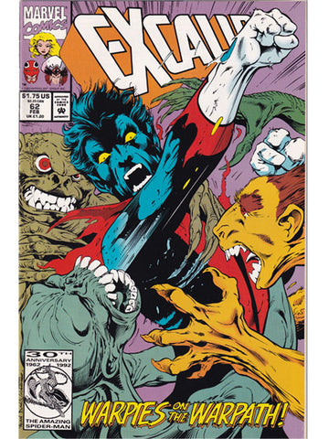 Excalibur Issue 62 Marvel Comics Back Issues