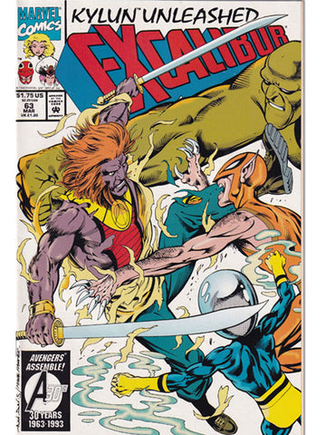 Excalibur Issue 63 Marvel Comics Back Issues