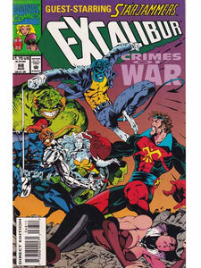 Excalibur Issue 68 Marvel Comics Back Issues 759606040575 06811