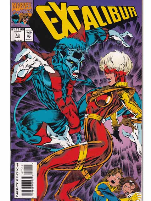 Excalibur Issue 73 Marvel Comics Back Issues 759606040575