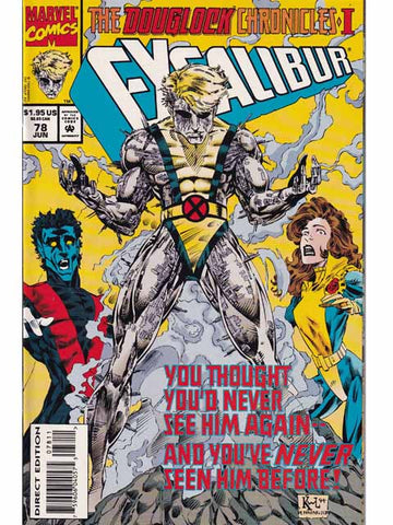Excalibur Issue 78 Marvel Comics Back Issues 759606040575 07811