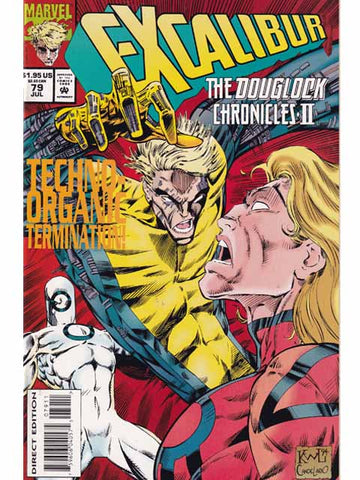 Excalibur Issue 79 Marvel Comics Back Issues 759606040575