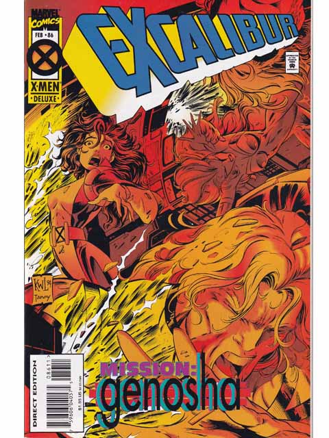 Excalibur Issue 86 Marvel Comics Back Issues 759606040575