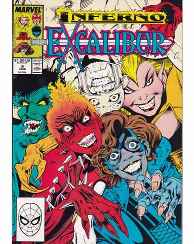 Excalibur Issue 6 Marvel Comics Back Issues 071486027119