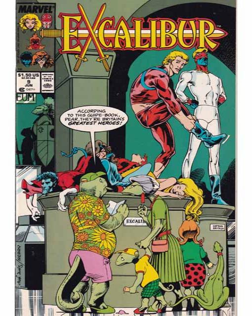 Excalibur Issue 9 Marvel Comics Back Issues 071486027119