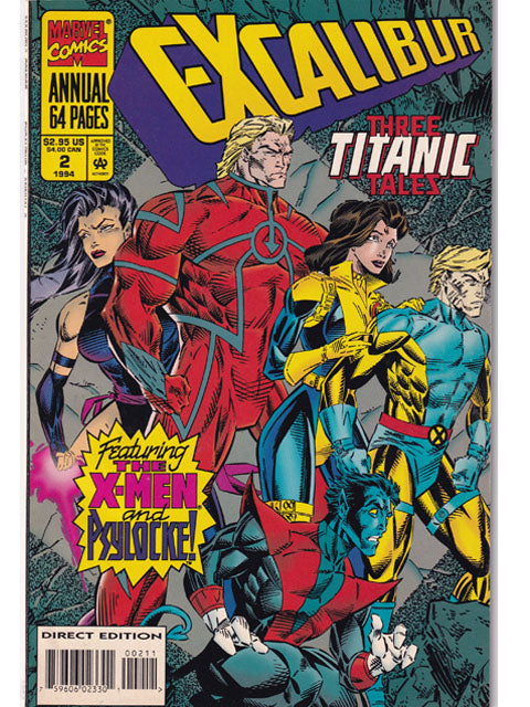 Excalibur Annual Issue 2 Marvel Comics Back Issues 759606023301