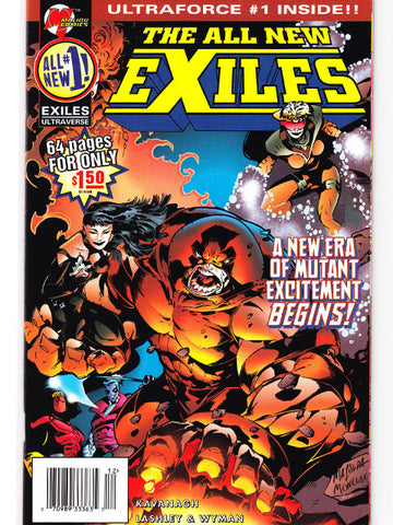 The All New Exiles Issue 1 Malibu Comics Back Issue