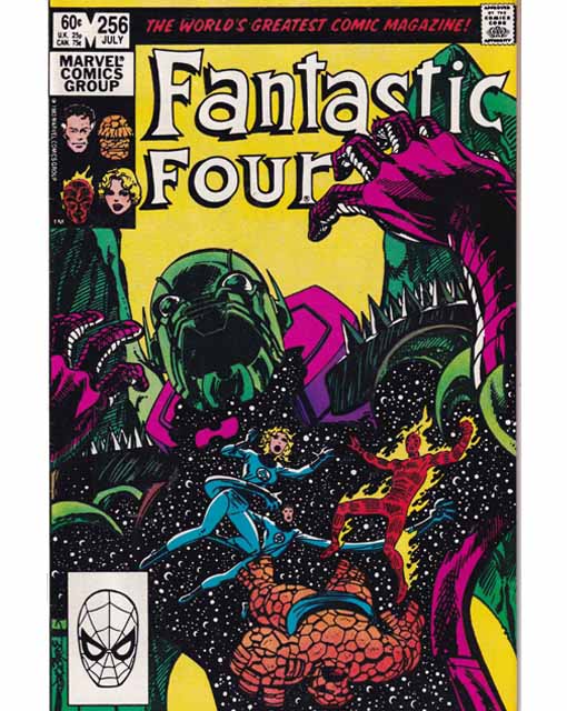 Fantastic Four Issue 256 Vol. 1 Marvel Comics 071486024620