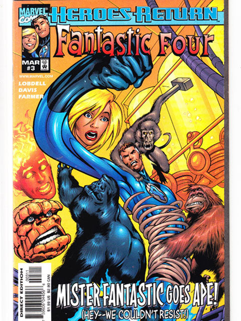 Fantastic Four Issue 3 Vol. 3 Marvel Comics Back Issues