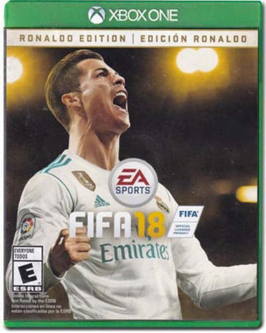 Fifa 18 Ronaldo Edition XBox One Video Game 014633737486