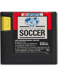 Fifa International Soccer Sega Genesis Video Game Cartridge 0014633072556