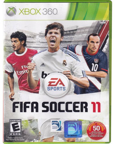 Fifa Soccer 11 Xbox 360 Video Game 014633193220