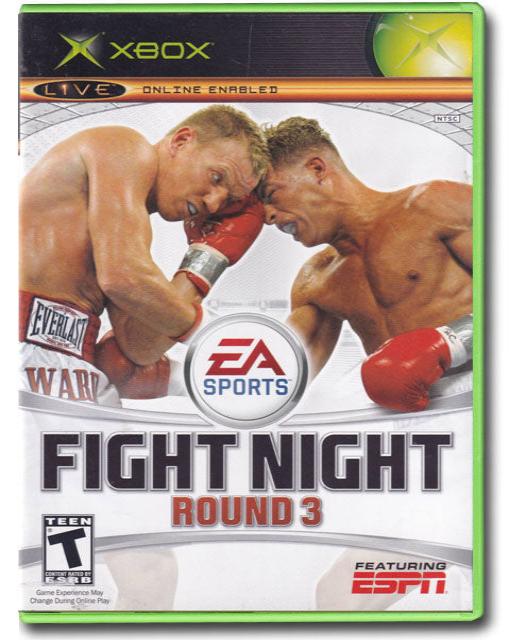 Fight Night Round 3 XBOX Video Game 014633151718