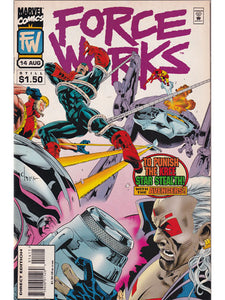 Force Works Issue 14 Marvel Comics Back Issues