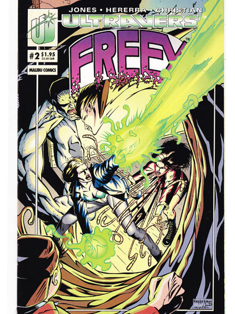 Freex Issue 2 Malibu Comics Back Issue