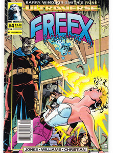 Freex Issue 4 Malibu Comics Back Issue