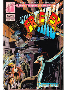 Freex Issue 6 Malibu Comics Back Issue