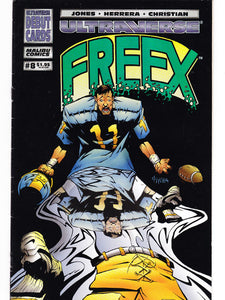 Freex Issue 8 Malibu Comics Back Issue