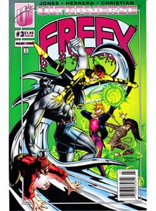Freex Issue 3 Malibu Comics Back Issue