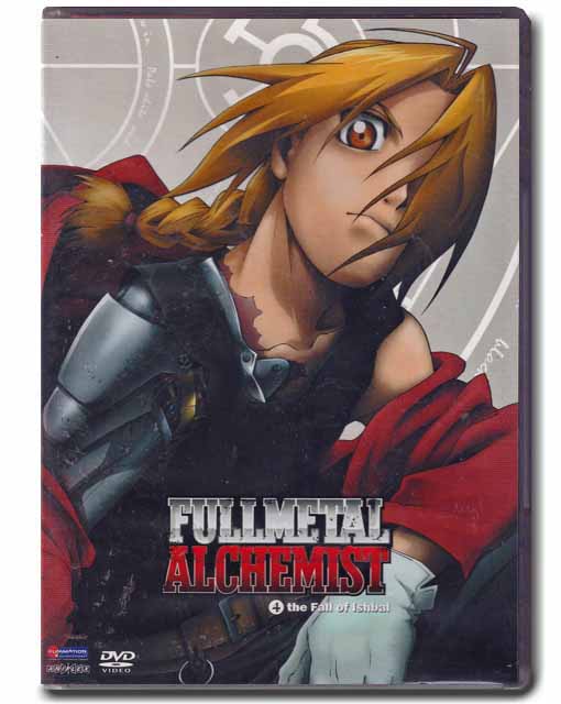 Full Metal Alchemist Volume 4 The Fall Of Ishbal Anime DVD Movie 704400081385