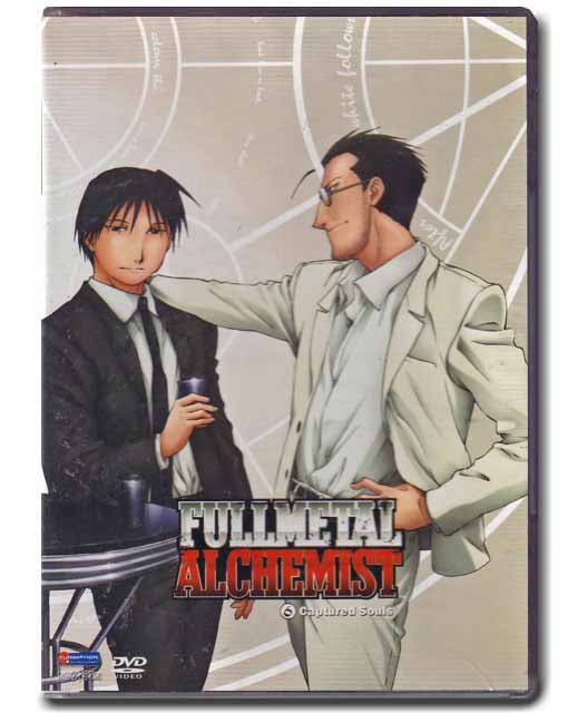 Full Metal Alchemist Volume 6 Captured Souls Anime DVD Movie 704400081446