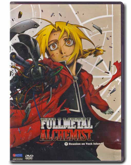 Full Metal Alchemist Volume 7 Reunion On Yock Island Anime DVD Movie 704400081460