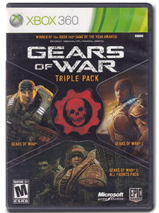 Gears Of War Triple Pack Xbox 360 Video Game  885370245400