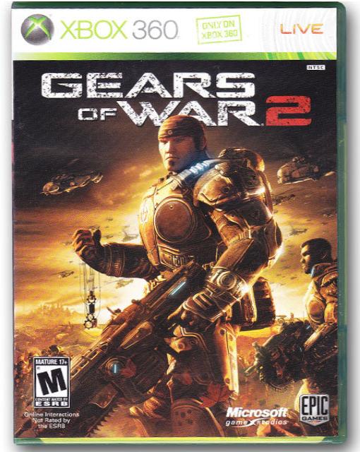 Gears Of War 2 Xbox 360 Video Game 882224691635