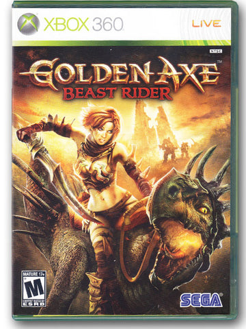 Golden Axe Beast Rider Xbox 360 Video Game 010086680119