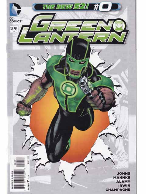 Green Lantern Issue 0 Vol. 4 DC Comics 761941306490