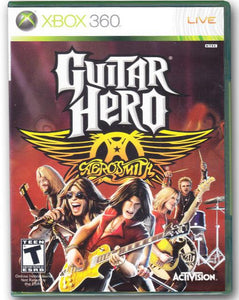 Guitar Hero Aerosmith Xbox 360 Video Game 047875953413
