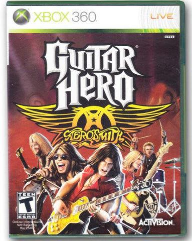 Guitar Hero Aerosmith Xbox 360 Video Game 047875953413