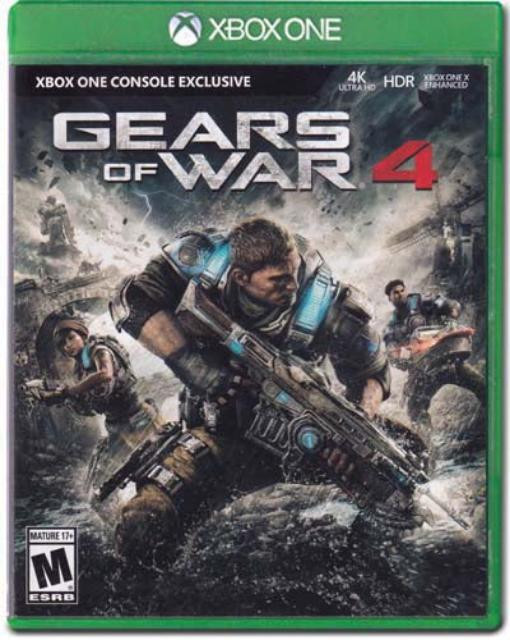 Gears Of War 4 XBox One Video Game 889842262056