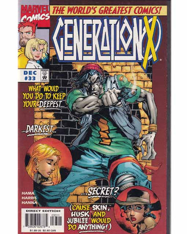 Generation X Issue 33 Marvel Comics Back Issues 759606026784