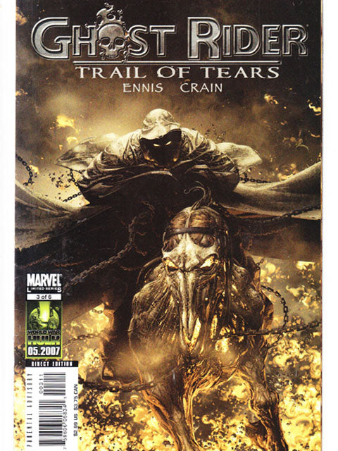 Ghost Rider Trail Of Tears Issue 3 Of 6 Marvel Comics Back Issues
