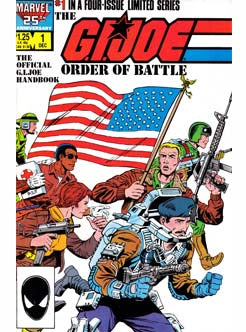 G.I. Joe Order Of Battle Issue 1 Of 4 Marvel Comics Back Issues