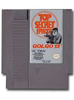 Golgo 13 Nintendo Entertainment system NES Video Game Cartridge For Sale.