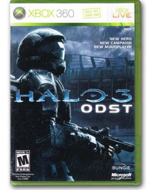 Halo 3 ODST Xbox 360 Video Game 882224729741