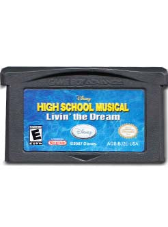 High School Musical Livin' The Dream Nintendo Game Boy Advance Video Game Cartridge