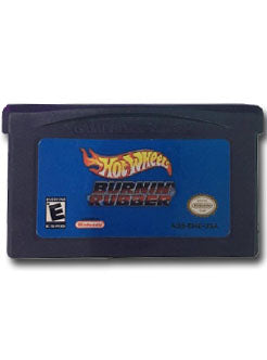 Hotwheels Burnin' Rubber Nintendo Game Boy Advance Video Game Cartridge