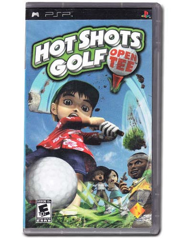 Hot Shots Golf Open Tee PSP Playstation Portable Video Game For Sale.