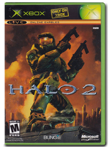 Halo 2 XBOX Video Game 805529792234
