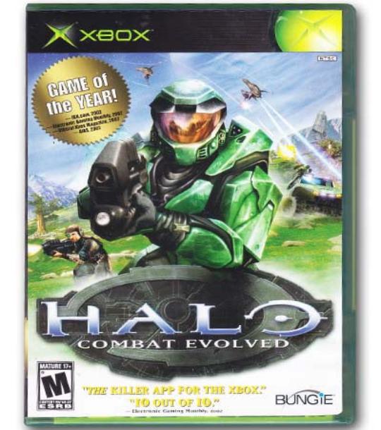 Halo XBOX Video Game 659556745165