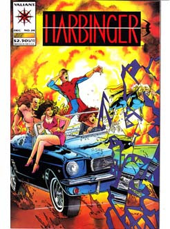 Harbinger Issue 24 Valiant Comics Back Issues