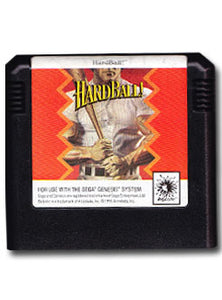 Hardball! Sega Genesis Video Game Cartridge 0015605031014