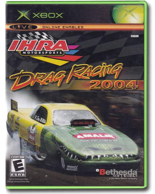 IHRA Drag Racing 2004 XBOX Video Game 093155123304