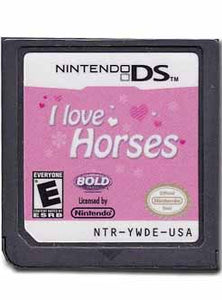 I Love Horses Nintendo DS Video Game 828068212773