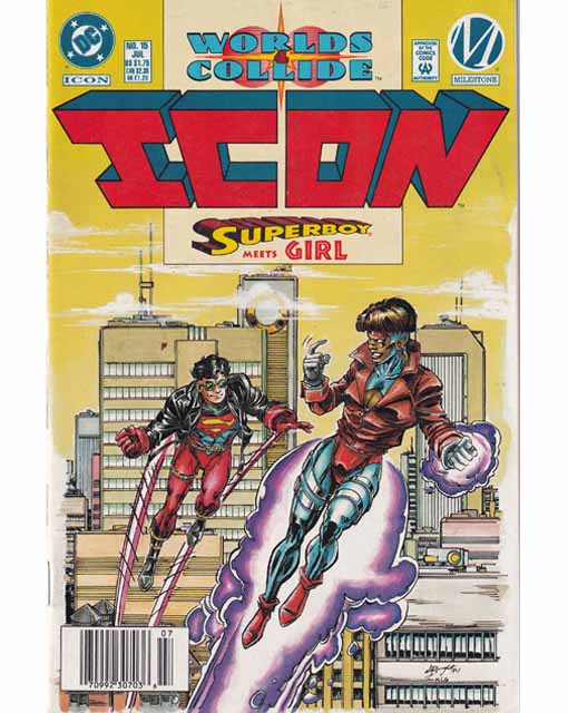 Icon Issue 15 DC Comics Back Issues 070992307036
