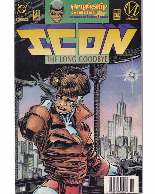 Icon Issue 21 DC Comics Back Issues 070992307036