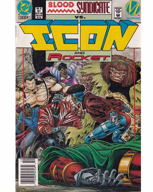 Icon Issue 6 DC Comics Back Issues 070989307032
